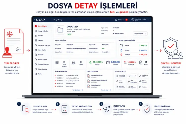 Dosya Detay İşlemleri